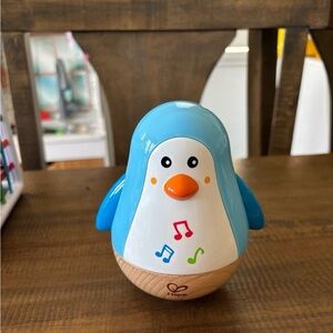 HAPE penguin musical baby toy. In great condition!